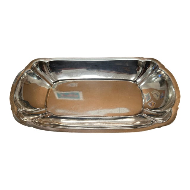 Antique Reed & Barton "Shannon" Silverplate Tray For Sale