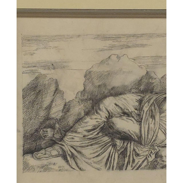 Engraving of "Cleopatra Taken to Rome by Augustus", Italy, 17th Century For Sale - Image 4 of 5