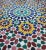 40" Moroccan Mosaic Multi-Color Beldia Zina Table For Sale - Image 4 of 7