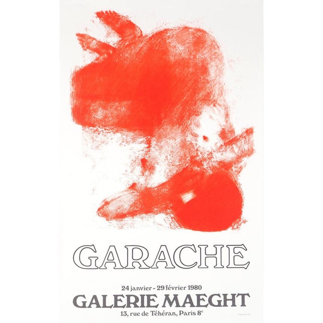 Paper Femme Allongée Nude Poster after Claude Garache For Sale - Image 7 of 7