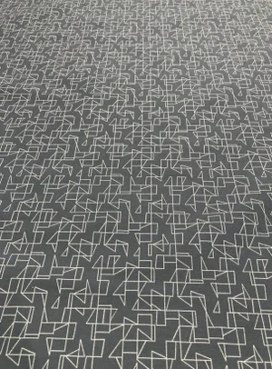 Modern Geo Stone Multipurpose Designer Fabric - 4.5 Yards
