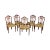 Kindel Hepplewhite Style Set Five Carved Mahogany Shield Back Dining Chairs For Sale - Image 13 of 13
