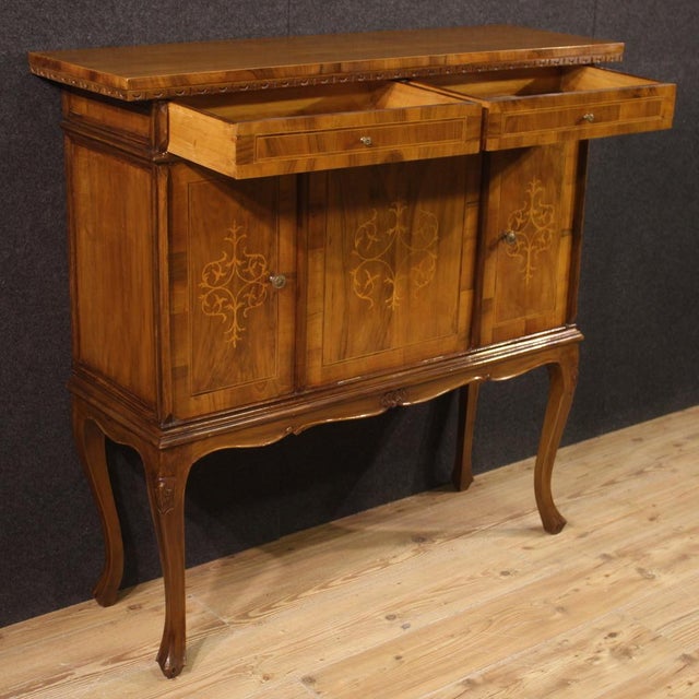 20th Century Venetian Inlaid Sideboard, 1960s For Sale - Image 6 of 13