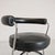 Modern Black Leather LC7 Swivel Armchair by Charlotte Perriand for Cassina, 1980s For Sale - Image 3 of 18