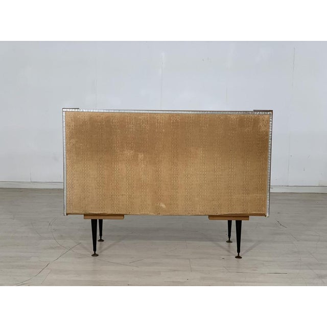 Mid-Century German Commode in Wood For Sale - Image 11 of 12