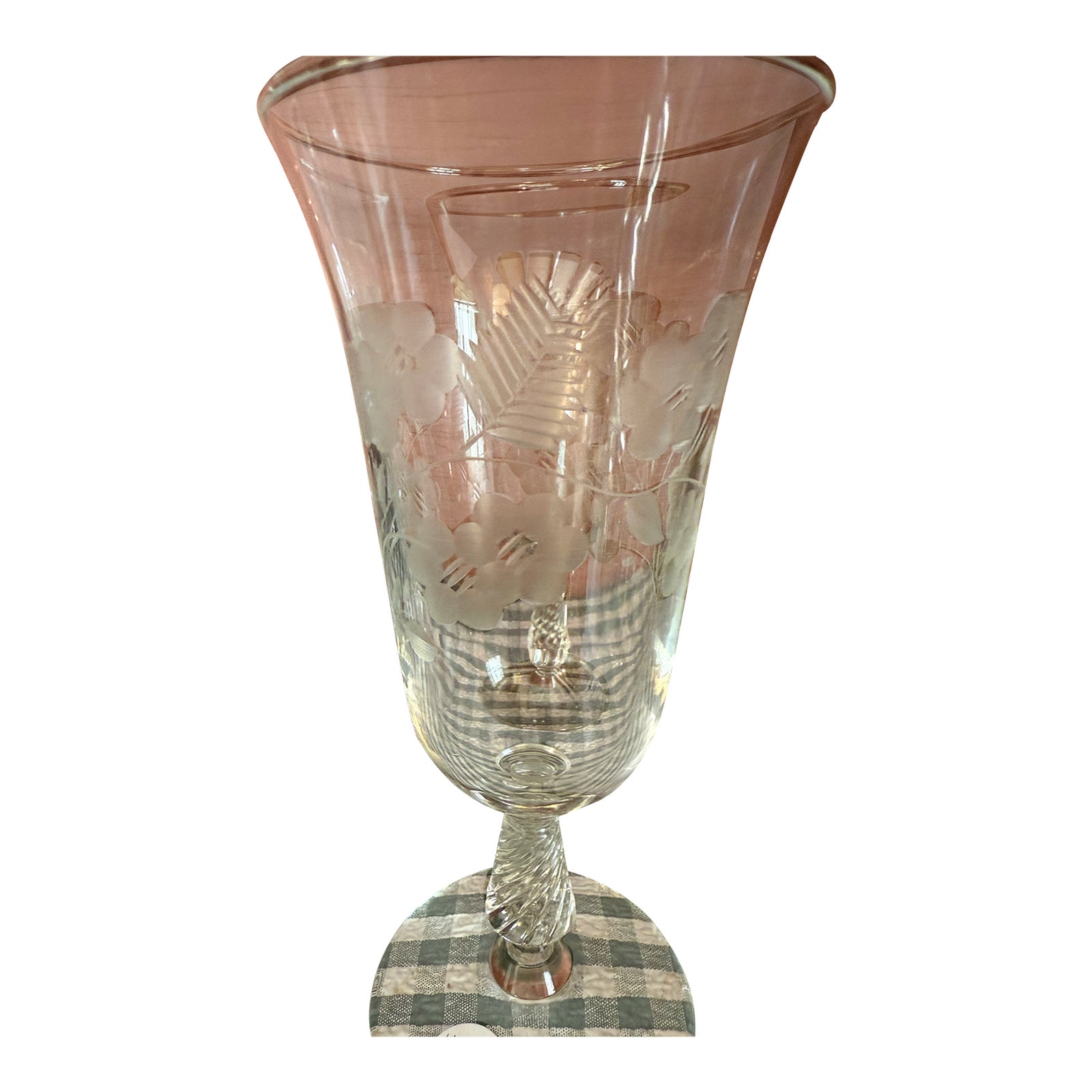 1940s Libbey Rock Stemmed Iced Tea Glass - Set of 6 | Chairish