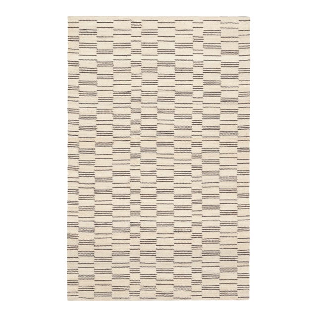 Marie Flanigan for Dash & Albert Leni Oatmeal Woven Jute Rug, 2' x 3