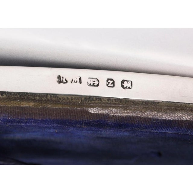 Antique Heart Shaped Sterling Silver Photo Frame by Henry Matthews, 1890s For Sale - Image 5 of 9