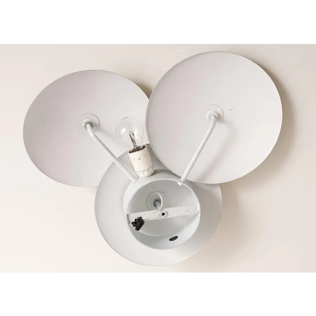 Chromed Metal Wall Lamp by Reggiani, 1970s For Sale - Image 3 of 5