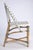 Black Tenor 18.5 in. Seat Height Rattan Side Dining Chair with Back, Black For Sale - Image 8 of 11