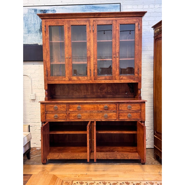1990s Bausman & Company Display Cabinet, Model 9240 + 9251 For Sale - Image 5 of 12