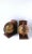 Brown Italian World Globe Bookends, Pair For Sale - Image 8 of 11