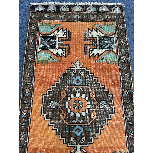 Turkish Yastik Rug 1'9" x 3'6" For Sale - Image 4 of 5