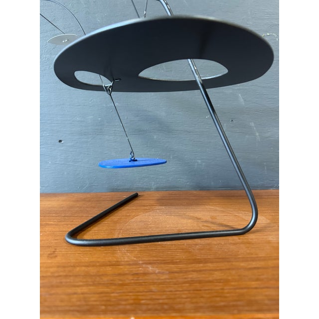 Black Mobile Sculpture by Graham Sears For Sale - Image 8 of 9