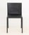 Fabian Baron for Capellini Anthracite Leather Side Chair. 32.25" H x 17.5" W x 17.5" D; seat: 18.5" H. Provenance: From an...