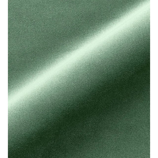 The House of Scalamandré Torino Velvet Fabric, Evergreen For Sale