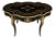 19th Century Napoleon III Ebonized Writing Desk W/ Gilt Bronze & m.o.p For Sale