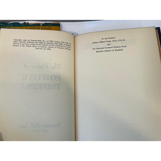 1950s 1952 “The Power of Positive Thinking” Book For Sale - Image 5 of 5