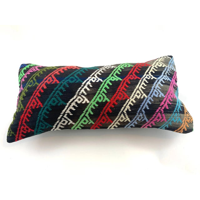 Vintage Turkish Kilim Pillow Cover For Sale - Image 3 of 11
