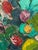 H. L., Flowers, 1950s, Oil on Canvas, Framed For Sale - Image 14 of 18
