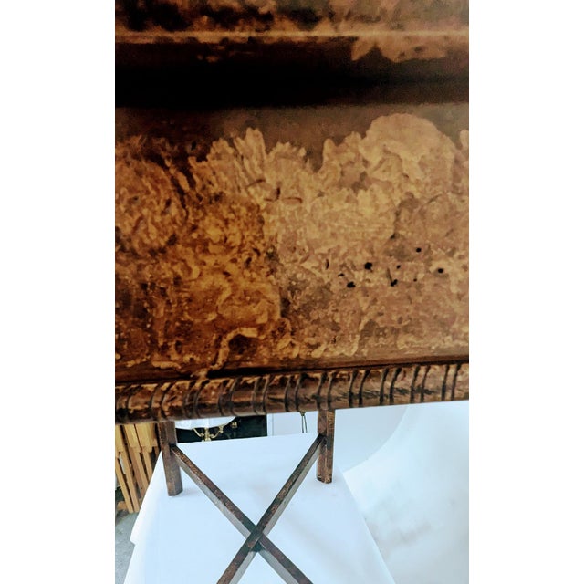 Vintage Southampton End Table With One Door Unique For Sale - Image 11 of 12