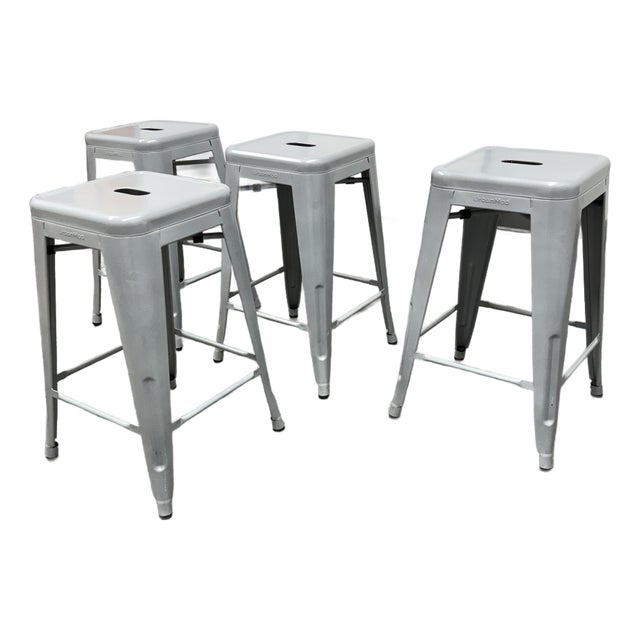 UrbanMod Counter Height Bar Stools, Set of Four For Sale