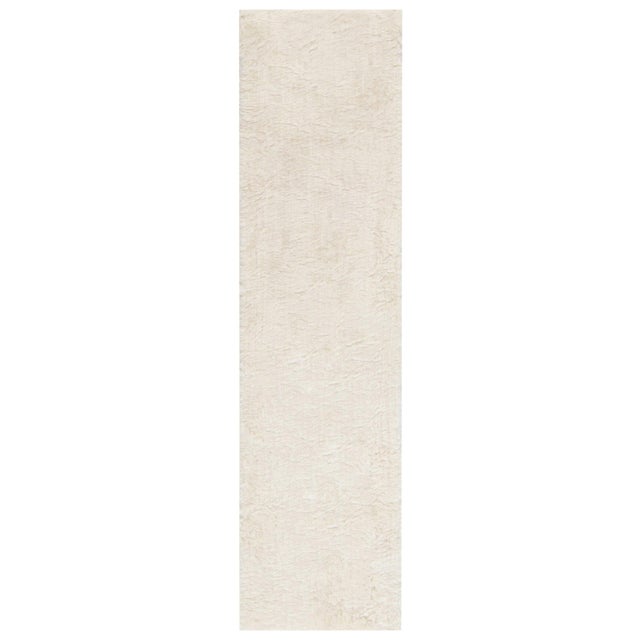 Modern Moroccan-Inspired Ivory Wool Runner by Doris Leslie Blau For Sale