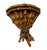 Late 20th Century Vintage Palm Beach Regency Faux Bamboo Wall Bracket Console Shelf For Sale - Image 5 of 9