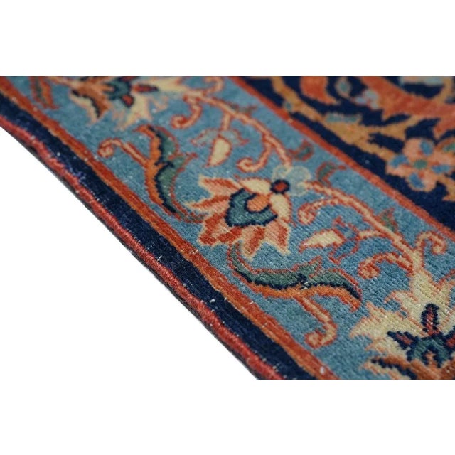 Late 18th Century Late 18th Century Antique Mohtasham Kashan Rug 4'7'' x 6'8'' For Sale - Image 5 of 10