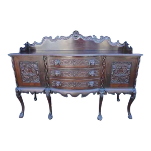 Mexican Colonial Chippendale Sideboard 1890