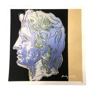 1990s After Andy Warhol "Alexander the Great" Lithograph For Sale