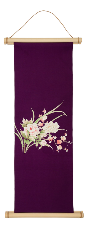 Japanese Ceremonial Silk Wall Tapestry by Renaras