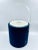 Plastic Vintage Morgan Designs "Bucket Brigade" Navy & Lucite Ice Bucket For Sale - Image 7 of 11