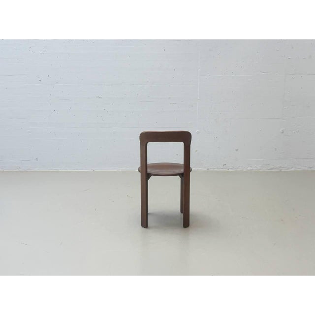 Chair in Stained Wood by Bruno Rey for Dietiker, 1971 For Sale - Image 9 of 16