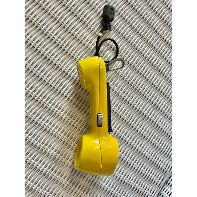 Yellow 1970s Vintage Western Rotary Line Tester Phone For Sale - Image 8 of 10