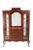 Antique Edwardian Inlaid Mahogany Display Cabinet from Maple & Co For Sale - Image 8 of 8