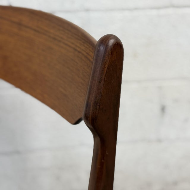 Set of 6 Vintage Danish Modern Teak Dining Chairs Attributed to Erik Buck (Buch), 1960s For Sale - Image 12 of 12