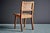 Oak Webbed Chairs in Leather Webbing attributed to Jens Risom, France, 1950s, Set of 10 For Sale - Image 13 of 18
