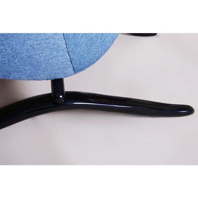 Art Deco Czechoslovakian Lounge Chairs in Beech by Jindřich Halabala for Up Závody, 1930s, Set of 2 For Sale - Image 11 of 18