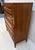 Wood Mid-Century Modern Six Drawer Walnut Highboy Dresser For Sale - Image 7 of 15