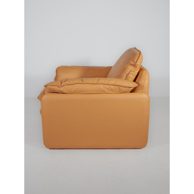 Set of Ds-61 Armchairs in Camel Leather attributed to de Sede, 1970s For Sale - Image 9 of 14