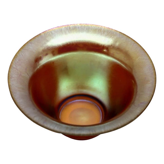 Iridescent Myra Range Glass Bowl from WMF For Sale