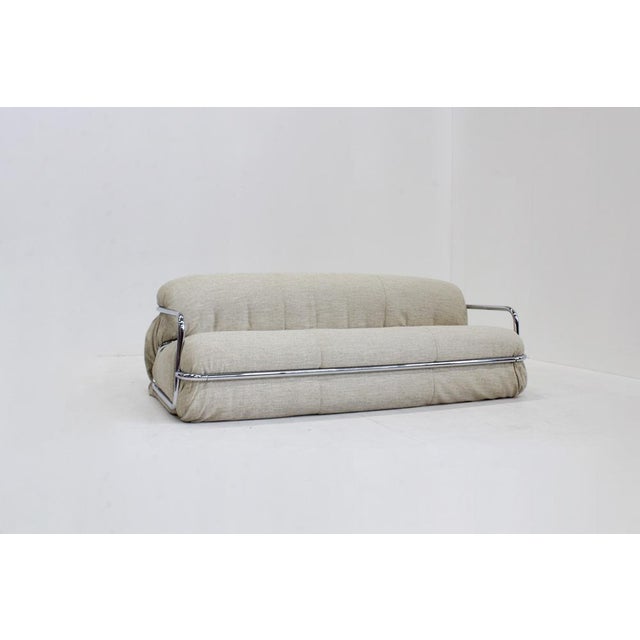 Mario Sabot Vintage Italian Sofa by Mario Sabot, 1970s For Sale - Image 4 of 10