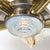 Art Deco Brass Petitot Chandelier W/ Glass Rods & Opalescent Glass Shades For Sale - Image 13 of 18