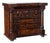 Scottish Miniature Burl Wood Chest of Drawers For Sale