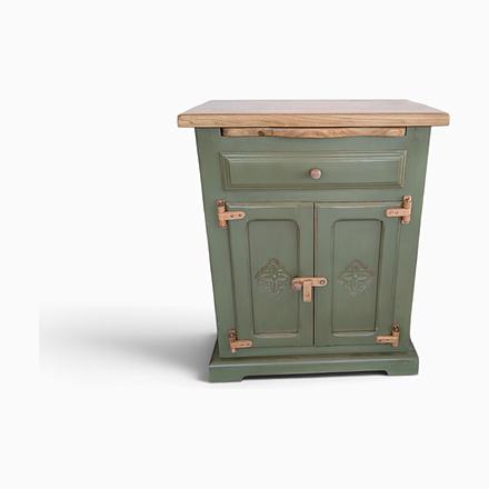 Chestnut Wood Sideboard, 1980s For Sale - Image 13 of 13