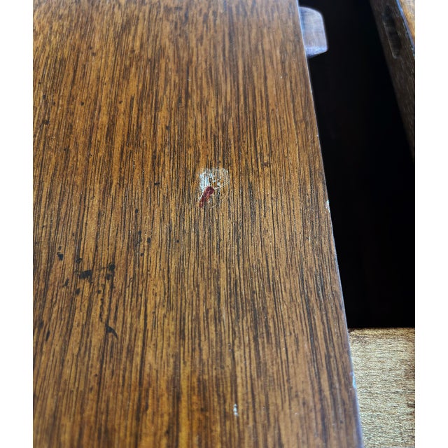 Carved Pedestal Dining Table, Extends Round to Oval With Two Leaves For Sale - Image 11 of 12