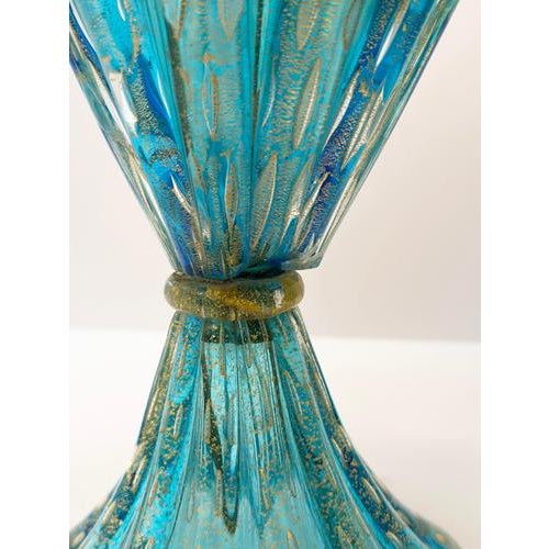 Murano Glass Table Lamp from Barovier & Toso, 1960s For Sale - Image 6 of 10