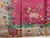 1920s Fuschia Floral Modern Antique Chinese Art Deco Rug 9' 0'' X 11' 4' Hand Knotted Wool Carpet For Sale - Image 4 of 6