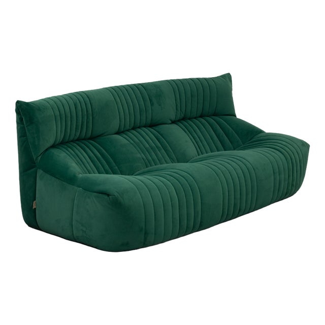 Aralia Three-Seater Sofa by Michel Ducaroy for Ligne Roset, 1970s For Sale
